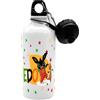 Borraccia Bambini Alluminio Personalizzata Con Nome 500 ml Per Scuola BING