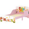 AIYAPLAY Letto Bambini 3+ Anni con Bordi Rialzati e Sponde di Sicurezza Rosa