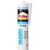 Pattex Silicon 5 Silicone acido universale, cartuccia trasparente da 300 ml