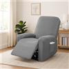 Hengrongshen Copripoltrona Relax, Copripoltrone con Tasche, Copripoltrona