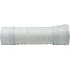 Cornat CKASTF400 Ugello di Scarico Armadio 400mm Flessibile, Bianco, 430 mm