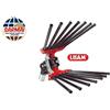 Lisam Abbacchiatore olive V8 turbo Lisam pettine raccogli olive scuotitore pneumatico