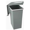 Elletipi PBN ASG44 Linea Swing 2 Pattumiera Automatica da Anta, Grigio Scuro, l.