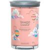 Yankee Candle Candela aromatica Signature tumbler grande watercolour skies 567 g yankee candle