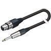 SOUNDSATION Cavo Sbilanciato Microfonico Sbilanciato XLR F / Jack Mono M 5mt Cavo microfo...