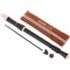 Aulos E209B Alto Flauto Contralto FA 3P Marrone Scuro con Custodia