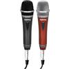 KARMA DM 522 Kit 2 Microfoni Karaoke, Canto e Voce
