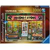 Ravensburger - Puzzle Vintage Vinyl, 1000 Pezzi, Idea regalo, per Lei o Lui, Puz