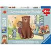 Ravensburger Puzzle per Bambini, 2 x 24 Pezzi, Il Mio Pulsante, Un Universo