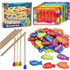 Coogam Legno Magnetico Pesca Vista Parole Gioco Apprendimento Dolch Word Flashca