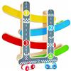 Hape Circuito Macchinine in Discesa - Pista in Legno con Automobiline da Corsa e