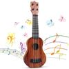 YANJIY Ukulele Bambini, 38cm Chitarra Giocattolo, Mini Chitarra Bambini Con 4 Corde Reg
