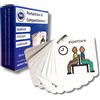 Autism Supplies and Developments Portachiavi Comportamento -Agenda Visiva Bambini Autismo -22 ABA Flashcards -CAA