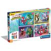 Clementoni - 21528 - Supercolor Puzzle - Marvel Spidey And His Amazing Friends -