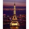 Rolife 3D Puzzle Notte della Torre Eiffel Kit di Costruzione Modelli in Legno Se