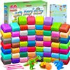 FENSHWIN Argilla da Modellare, 60 Colori Pasta Modellabile Magica Essiccante Allaria p...