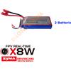 SYMA Batteria SYMA X8 X8C X8W X8G BATTERIA ORIGINALE 7,4V 2600 mAh 35C drone BATTERY