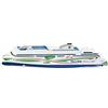 siku 1728, Traghetto Tallink Megastar, 1:1000, Metallo e Plastica, Bianco e Blu
