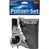 Set Da Polizia, Pistola, Fondina E Manette, Set Da Gioco, Festa a Tema, Carneval