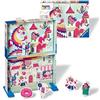 Ravensburger - Puzzle, Il Regno dei Donut, Linea Puzzle & Play 3x24 Pezzi, Puzzl