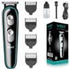 VGR RASOIO CAPELLI PROFESSIONALE VGR REGOLA BARBA RICARICABILE TAGLIACAPELLI V-055
