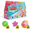 ZIMPLI - 20 x Bombe da Bagno Mega Value Pack, Crea un'Avventura da Bagno Colorat