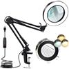 Kevsuvqin Lampada con Lente di Ingrandimento Professionale, 10x Lente di