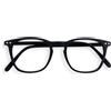 worldglasses Occhiali da vista per miopia uomo e donna graduati con lenti antiriflesso nero 2