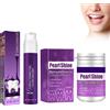 Hppsctink 2pcs dentifricio, 50 ml v34 dentifricio viola e 50 g Polvere di pulizi