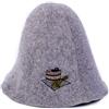 Ger3as Cappello da Sauna in di Lana con Ricamo per Uomo e Donna, Berretto Beness