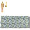 savasanas Cuscino Termico Fiori Blu/Gialli (XL), Cuscino riscaldante, noccioli d