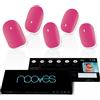 NOOVES Strisce per Unghie in Gel Semipolimerizzato | Barbie Girl | Rosa | Strisc