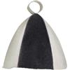 DIYer Cappello da sauna - colore bianco/grigio - mis. grande - per