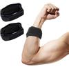 TULAMORIY Fascia Gomito Compressiva, Supporto Regolabile per Tennis e Golf, Mate
