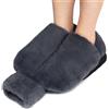 Tgkoddo Scaldapiedi, 2L Scalda Piedi non Elettrico, 2 in 1 Pantofole