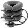 jb prod Ozental Cuscino per trazione cervicale gonfiabile, con minerva e collo (W5F)