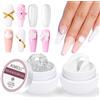 AIMEILI 5 in 1 Solid Nail Builder Gel Trasparente Solid Nail Extension Builder G