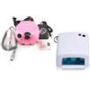 Topolenashop FORNETTO UV FRESA PROFESSIONALE RICOSTRUZIONE UNGHIE 35000 GIRI CON PEDALE KIT