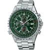 Casio Orologio Uomo CASIO EDIFICE EF-527D-3AVUEF Chrono Bracciale Acciaio Vede