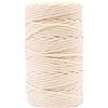 Vaessen Creative Filato macramè naturale, 5 mm x 100 m, 100% cotone, disponibile