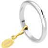 Unoaerre Fede Nuziale Unoaerre Francesina 3 Grammi Oro Bianco 18 kt