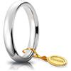 Unoaerre Fede Nuziale Unoaerre Comoda 3,5 mm Oro Bianco 18 kt