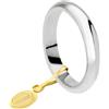 Unoaerre Fede Nuziale Unoaerre Classica 5 Grammi Oro Bianco 18 kt