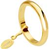 Unoaerre Fede Nuziale Unoaerre Francesina 4 Grammi Oro Giallo 18 kt