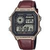 Casio Orologio Casio Pelle Vintage AE-1200WHL-5AVEF Marrone