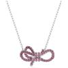 Swarovski 5723556 Pendente Lifelong Bow Fiocco Rosa