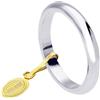 Unoaerre Fede Nuziale Unoaerre Francesina 4 Grammi Oro Bianco 18 kt