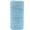 Vaessen Creative Filato macramè Blu Acqua, 100 m, 100% Cotone, Disponibile in Di