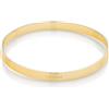 Unoaerre Bracciale Donna Dorato Unoaerre 2413 Rigido Lux Bangle Tubo Piatto Bronzo
