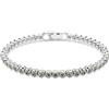 SWAROVSKI 5734238 Bracciale Tennis Imber Emily Taglio Round Nero